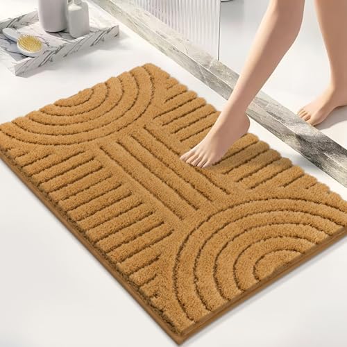 SHACOS Boho Small Bathroom Rugs 16x24