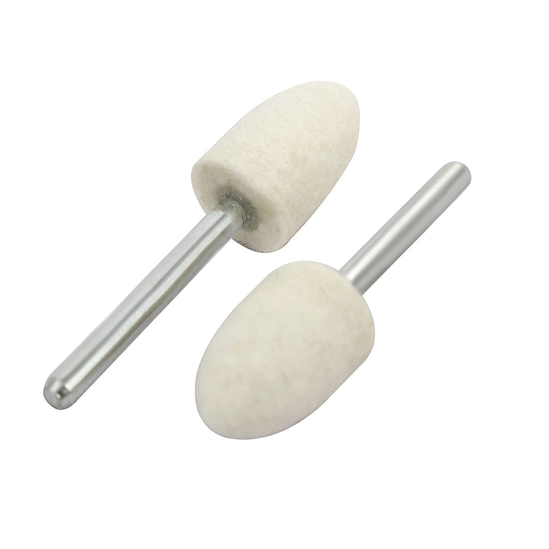 Aexit 12PCS 2.3mm Abrasives Drill Hole 4mm Diameter Cone Felt bo-bs Buffing Tool Model:50as569qo492