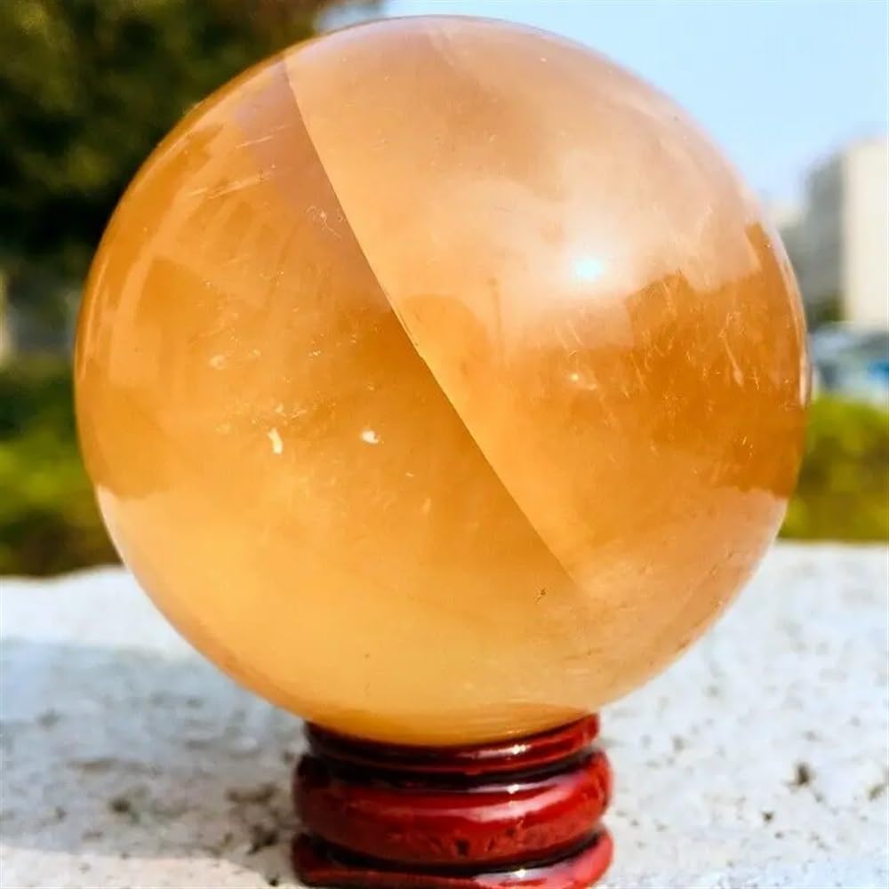 黄色牙方解石 Amazon.co.jp: 天然石 天然の黄色方解石石英玉水晶玉サンプル硬化(500g