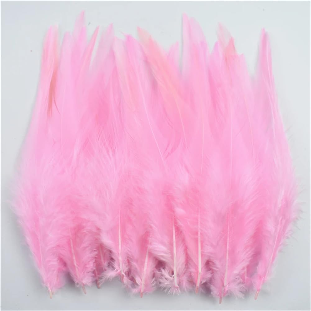 Natural Pheasant Feathers, Natural Pheasant Craft Feathers, 4-6 inch, Multicolor, Pack of 50