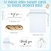 Vesici 50 Sets Baby Shower Party Favors for Guests Multi Function Bottle Opener Nail Clipper Keychain with Thank You Card Organza Bag for Baby Shower Gender Revel Party Souvenirs(It’s A Boy)