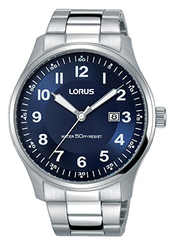 Preisvergleich Produktbild Lorus Herren Analog Quarz Uhr mit Edelstahl Armband RH937HX9