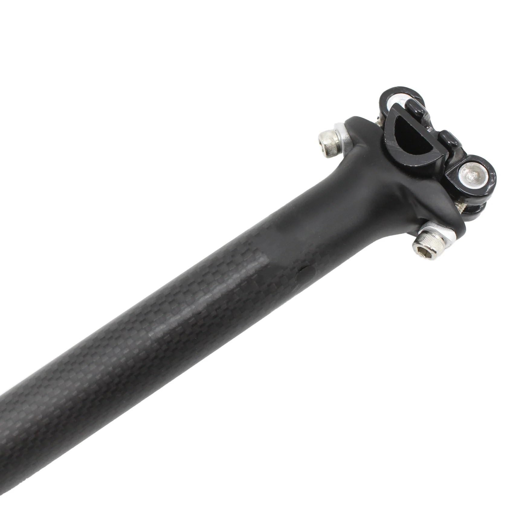 Tige de Selle VTT Fibre de Carbone Mate d'alliage de vélo de Montagne de Route Suspension Tige De
