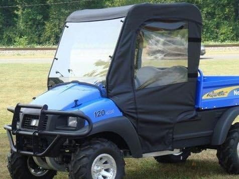 GCL New Holland Rustler 120/125 Full Cab Enclosure. Lexan Windshield, Tinted or Clear. Various Colors. 120-FCL
