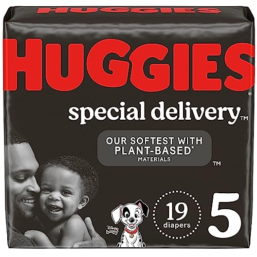 Image of Huggies Special Delivery Hypoallergenic Baby Diapers Size 5 (27+ lbs), 19 Ct, Fragrance Free, Safe for Sensitive Skin