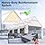 Quictent 10x20 ft Heavy Duty Carport Canopy, Waterproof Outdoor Shelter with Ultra-High Peak & Ventilation Windows, Portable Garage for Parking, Storage, Events & Wedding, Whtie