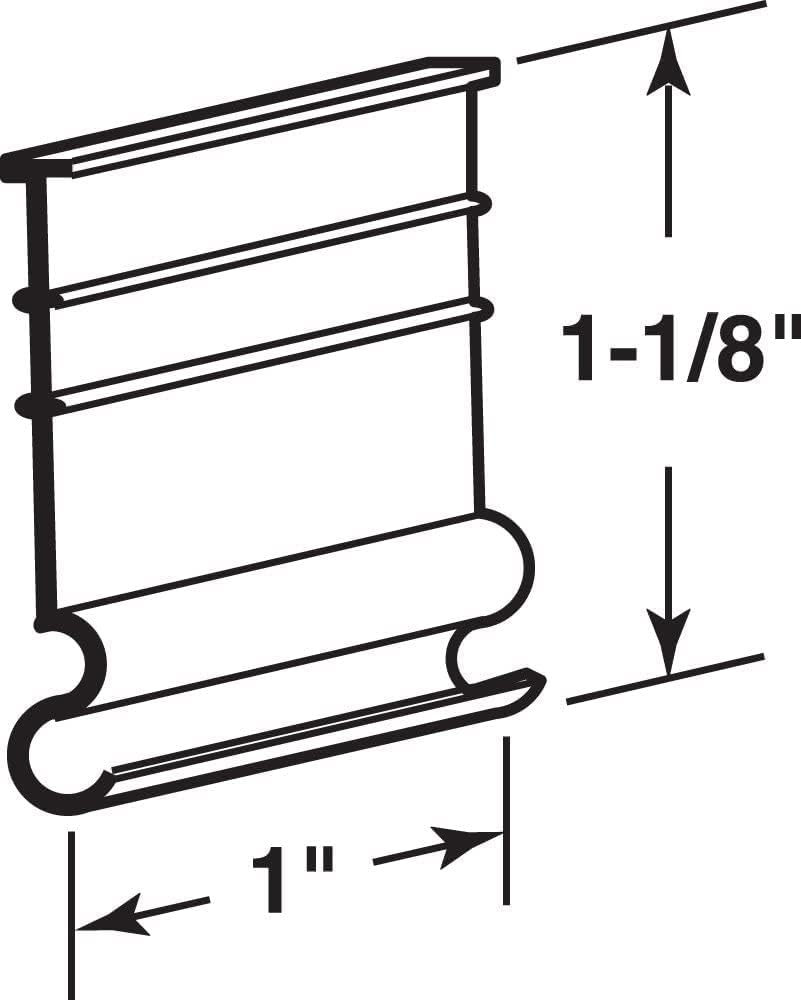 Window Screen Pull Tabs, Universal Screen Lift Tabs, Black Vinyl, (1 Pack of 20)