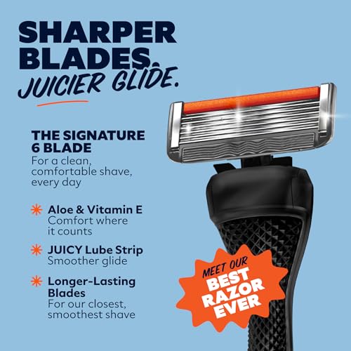 Dollar Shave Club | The Guest Pass Shave Set | 2 Extra Close Refill Cartridges, 1 Handle (Black), 1 Razor Cover - Image 6