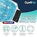 Wrist and Ankle Gel Pack – Reusable Heat and Ice Packs for Injuries and Pain Relief - Gel Bead Hot and Cold Compression Pad – Freezer and Microwave Safe – ComfiPak