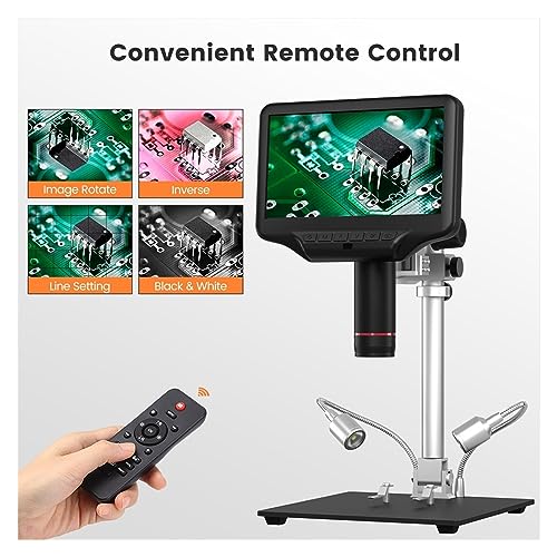 Microscope électronique Scope 270X avec grand écran 7 pouces facile - 5