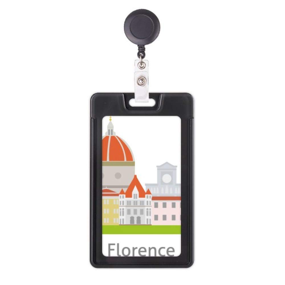 Porte-badge rétractable Florence Italie aux finitions soignées