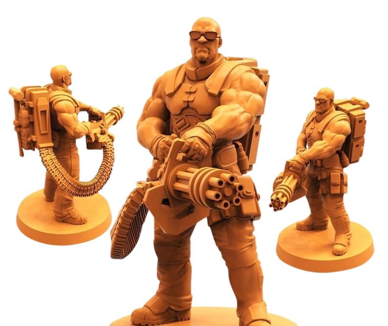 TYL Krigere Unpainted Miniature For War Gaming | RPG Scale