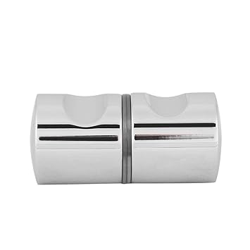 1.18 x 2.36In Shower Door Knob, Pull Handle Knob Shower Door Handle Knob, for Glass Door Home Bathroom(Aluminum Alloy 3)