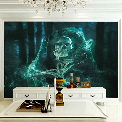 Poster mural canevas crâne abstrait 3D décor de qualité HD - 4