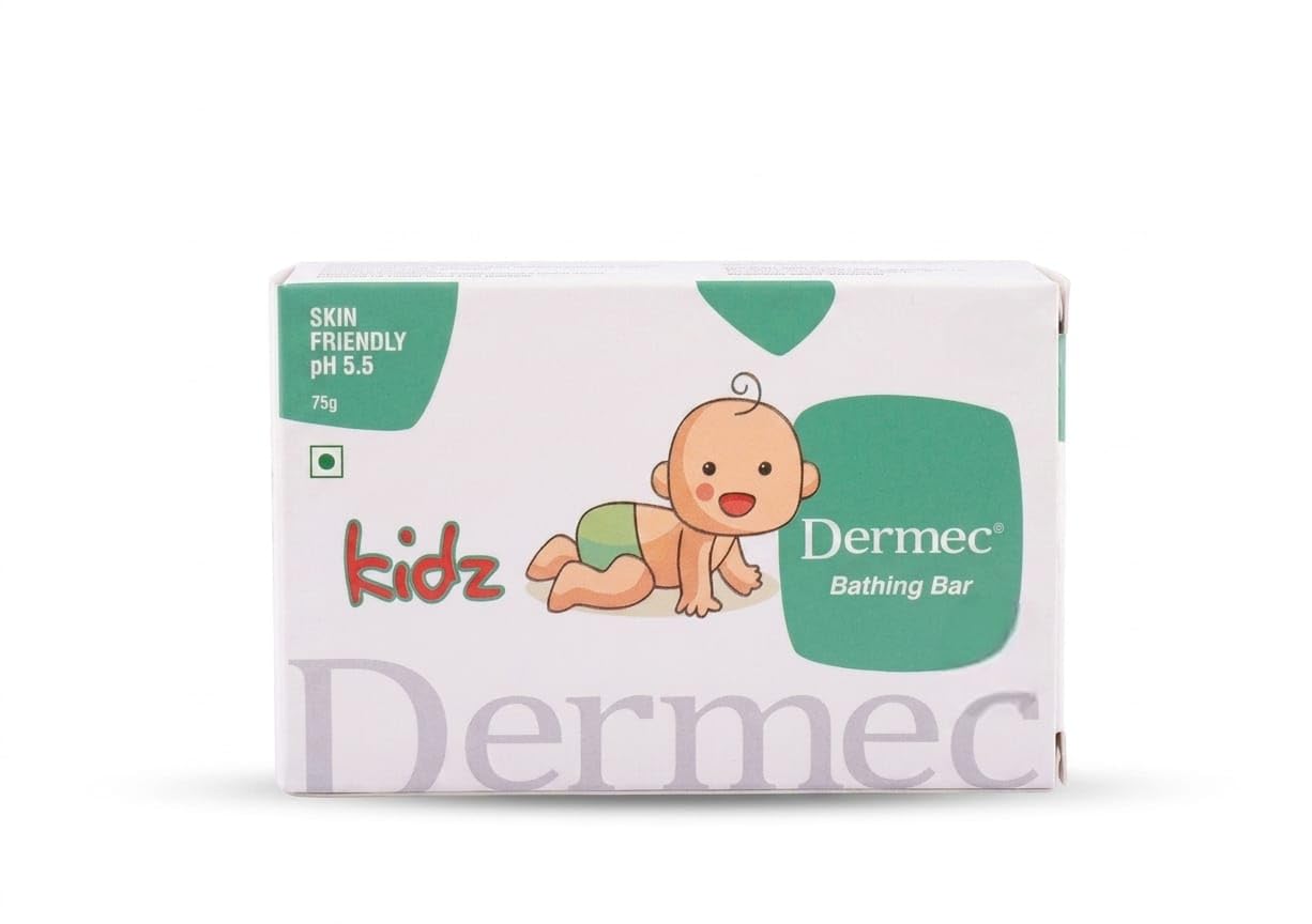 Der-mec Kidz Skin Friendly pH 5.5 Gentle Bathing Bar | 75g-image-31