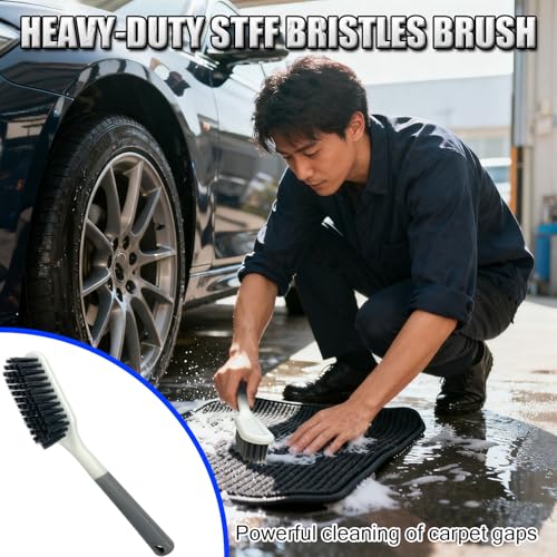 Carpet Cleaning Brush, Car Carpet Cleaner Brush,Rug Brush Scrubber,Carpet Scrub Brush - Image 4