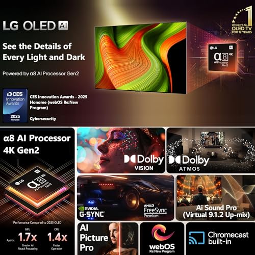 Image of LG 139 cm (55 Inches) OLED B5 Series 4K Ultra HD (3840 x 2160) Smart webOS OLED TV OLED55B56LA