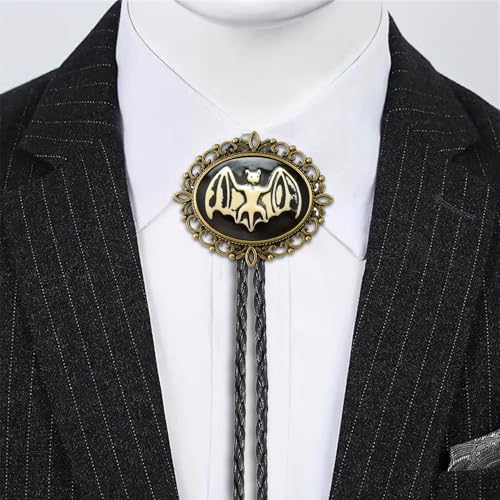 Image of Jeilwiy Bolo Tie for Men, Western Bolero Tie Cowboy Ties Native American Cowgirl Bolo Tie Accessories for Men Women