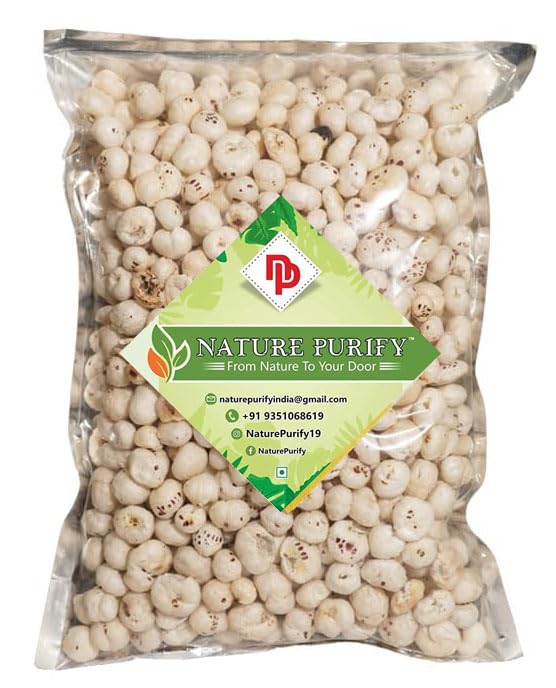 Nature Purify Plain Phool Makhana (1 Kilogram, Makhana) (B0D6YJFJF5) Amazon Price History, Amazon Price Tracker
