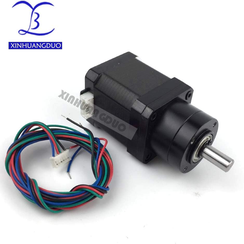 Gear ratio 5:1 Planetary Gearbox stepper motor 34mm Nema 17 Planetary Gearbox 3d printer motor