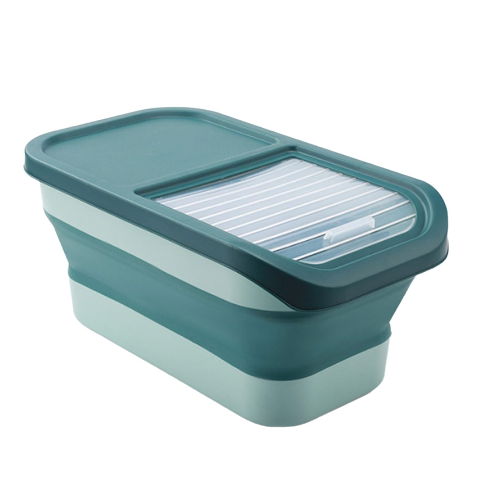 Hsioluted Food Storage Container Foldable Airtight Sealing Box with Lid Practical Dog Snacks Organizer Kitchenwares Food Storage Container
