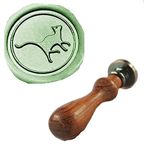 Mdlg Vintage Lovely Cat Custom Picture Logo Wedding Invitation Wax Seal Sealing Stamp Sticks Spoon Gift Box Set Kit #TOP1
