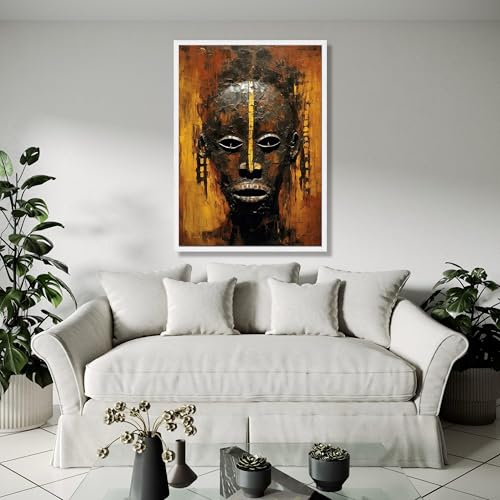 Tableau sur toile africaine haute définition impression d'images rustiques
