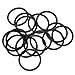 Tbest Crank Spacers Chainring Spacer,spacers bbshd Cassette Crank washers 7 Speed hub bsa30 Chain line Single Washer Black ycle bb Wheels Accessories(Black)