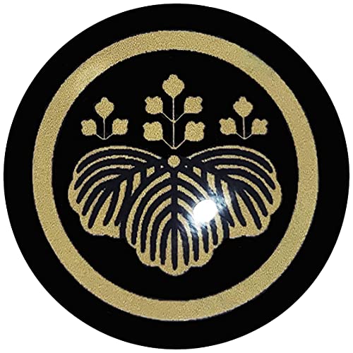 家紋 ピンバッジ 丸に五三桐 ピンズ 家紋