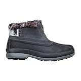 Propét Womens Lumi Ankle Zip Snow Boot, Grey, 10 XX-Wide US