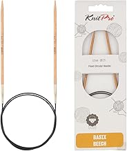 KnitPro K35605 Rundstricknadel, Birkenholz, Mehrfarbig, 60 x 0.3 x 0.3 cm