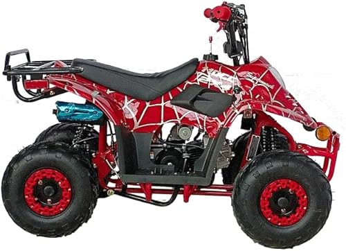 Miniatura 3 de Taotao Cuatrimoto BoulderB1 para niños, 110cc, Araña roja