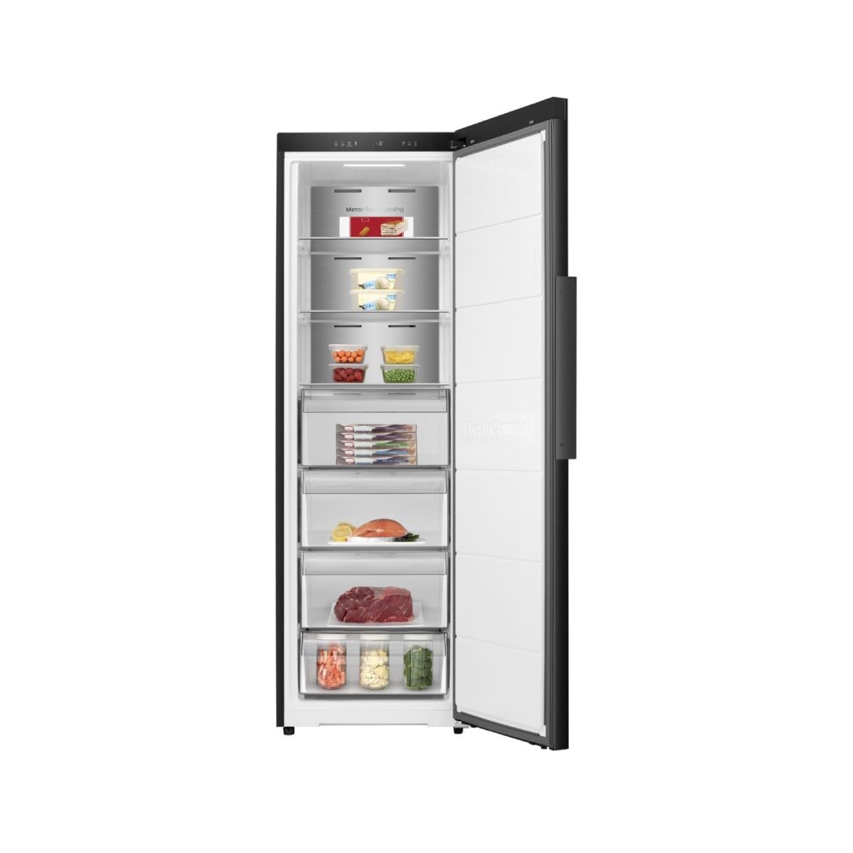 Congelador Vertical Hisense FT3K310SAFC 312L Negro