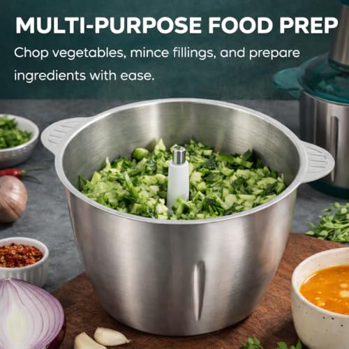 YZJSM 300W Electric Food Chopper for Kitchen Prep - Image 7