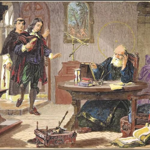 Bruno e Galileo: L'Inquisizione Tra Rogo e Abiura e l'Eredità sulla Scienza Italiana Podcast Por arte de portada