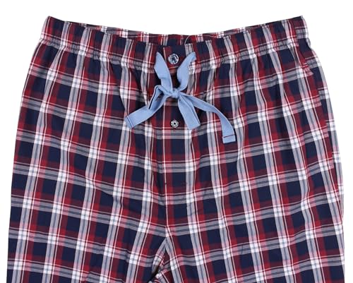 Roundtree & Yorke Men's Big and Tall Woven Sleep Bottoms Pajama Pants3