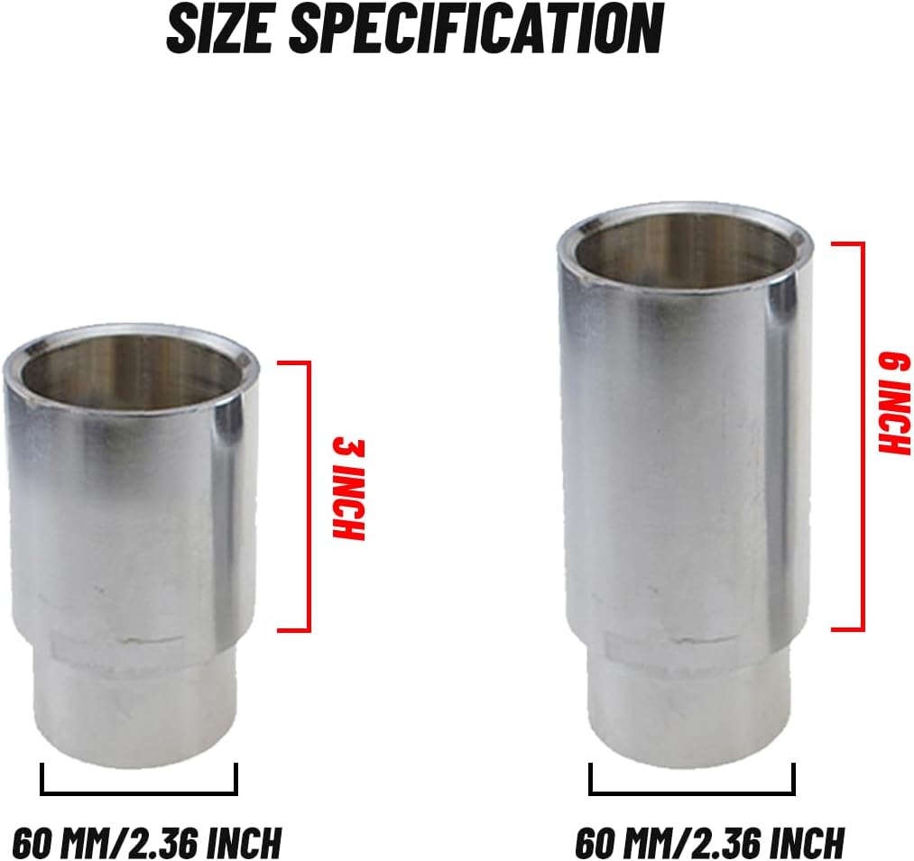 Stack Truck Adapter Kit Replacement for Challenger Lift, CL9 CL10 E10 VS10 SA10X, 10k/12k Two Post Lifts, Includes Four 3" & Two 6" Stack Adapters + Organizer