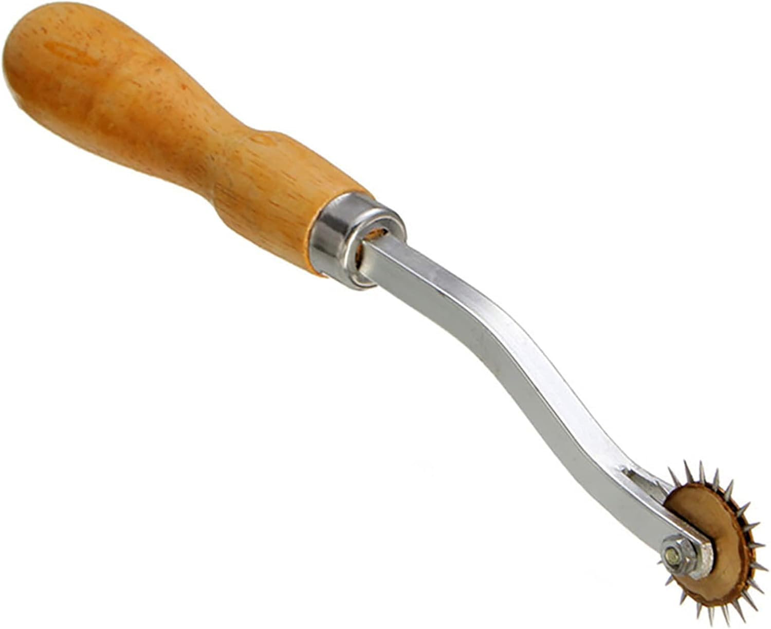 Generic VSM Tracing Wheel/Garari with Needle Point Tracer Wheel and Classic Wooden Handle for Tailoring and Designing (Single Piece)