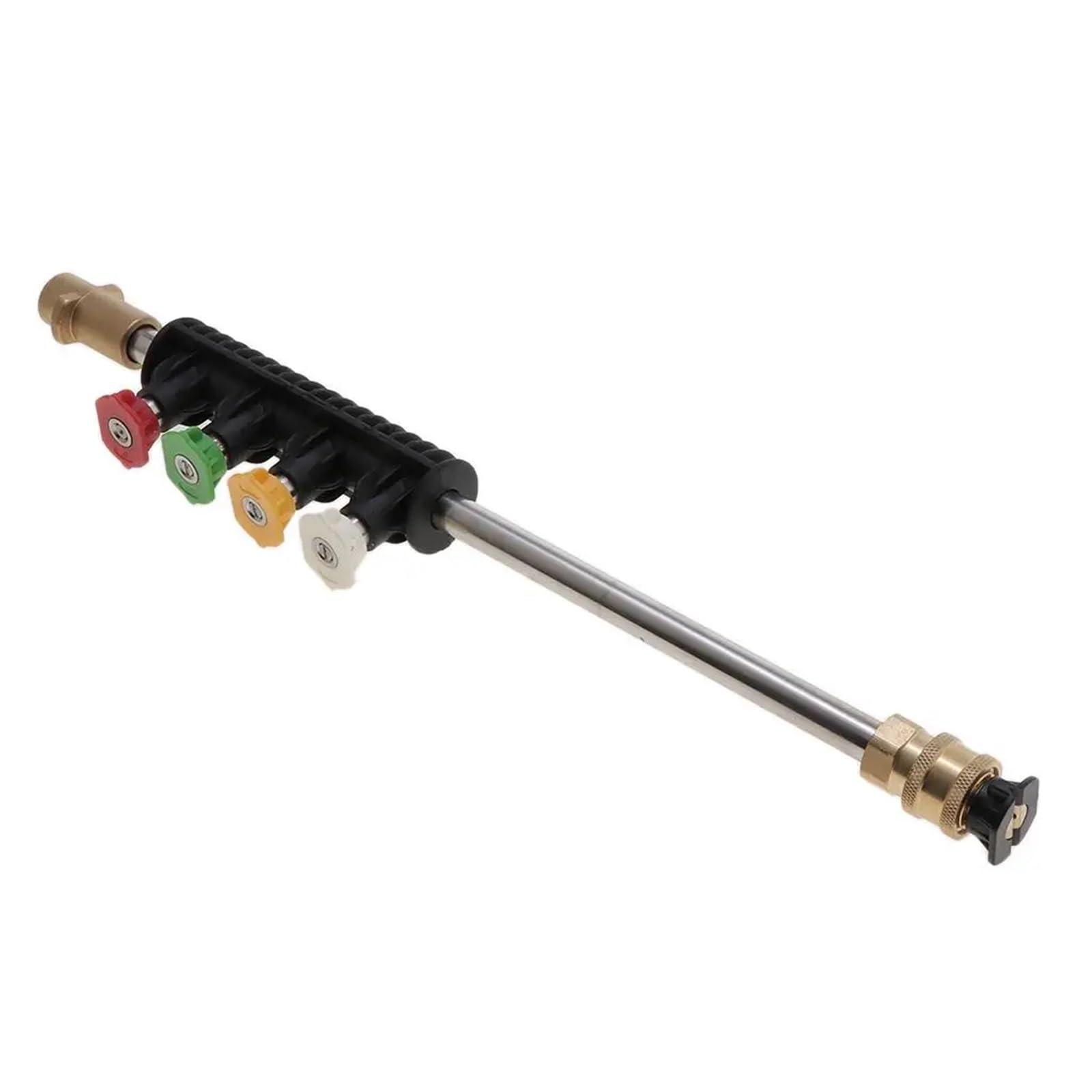 Varita de Lavado a presión, extensión Varilla pulverizadora Cobre, Kit 5 Puntas Boquilla pulverización for Limpieza Ventanas Coche y hogar K2 K3 K5 Adecuado para Jardines y azoteas