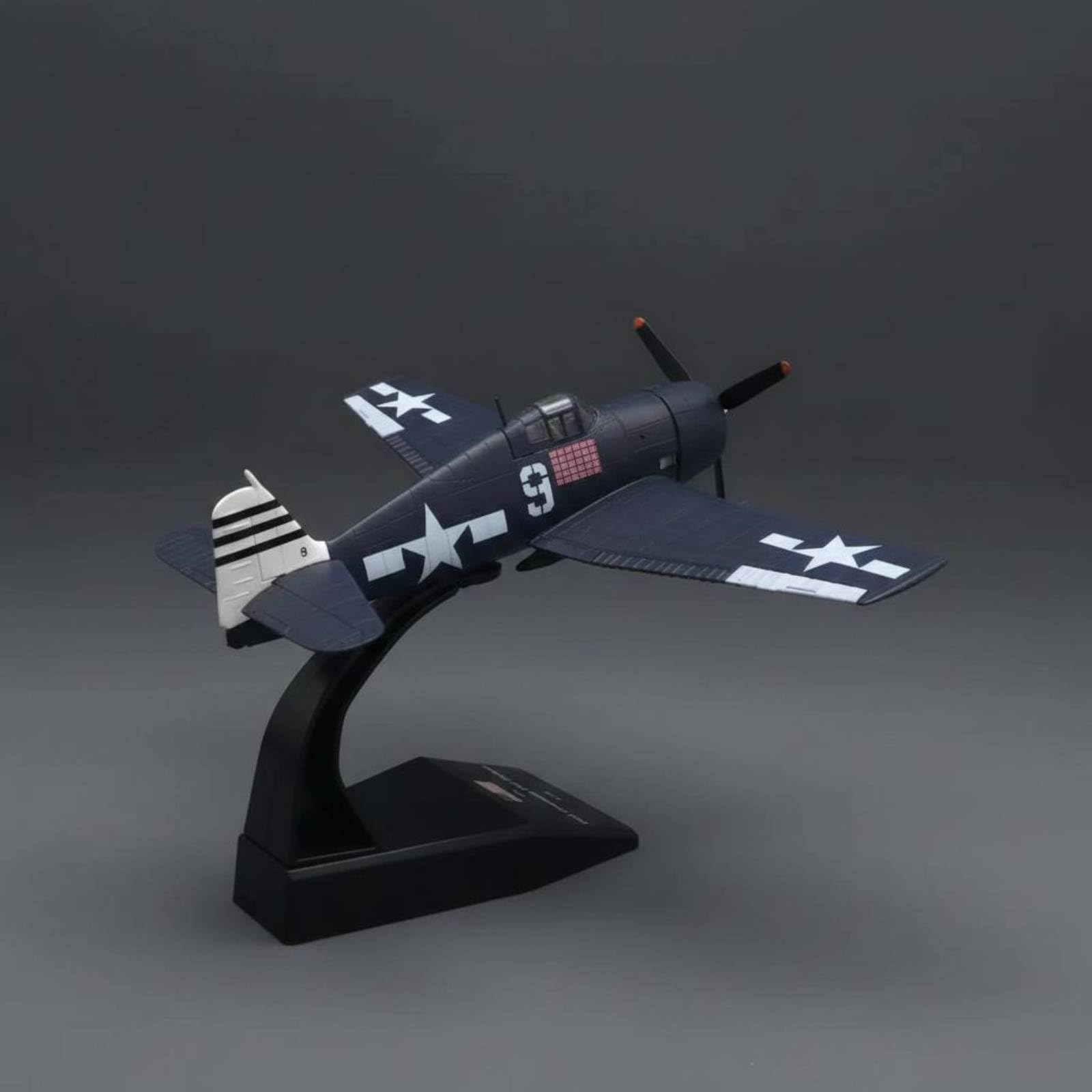 Amagogo Aereo Modello Aeronautico Riproduzione Aeroplano Collezione Lega con Dettagli Storici Display con Supporto Adatto per Ufficio Salotto Vetrina