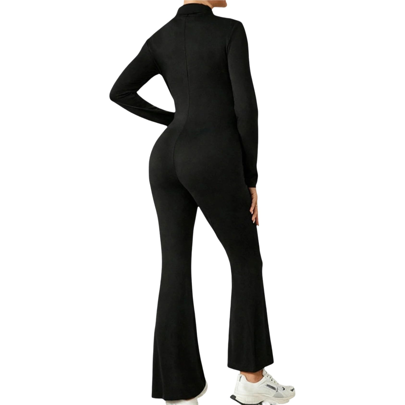 Yhong Mono de maternidad para mujer, body de manga larga, body moldeador, elástico, fitness, deporte, traje de pantalón