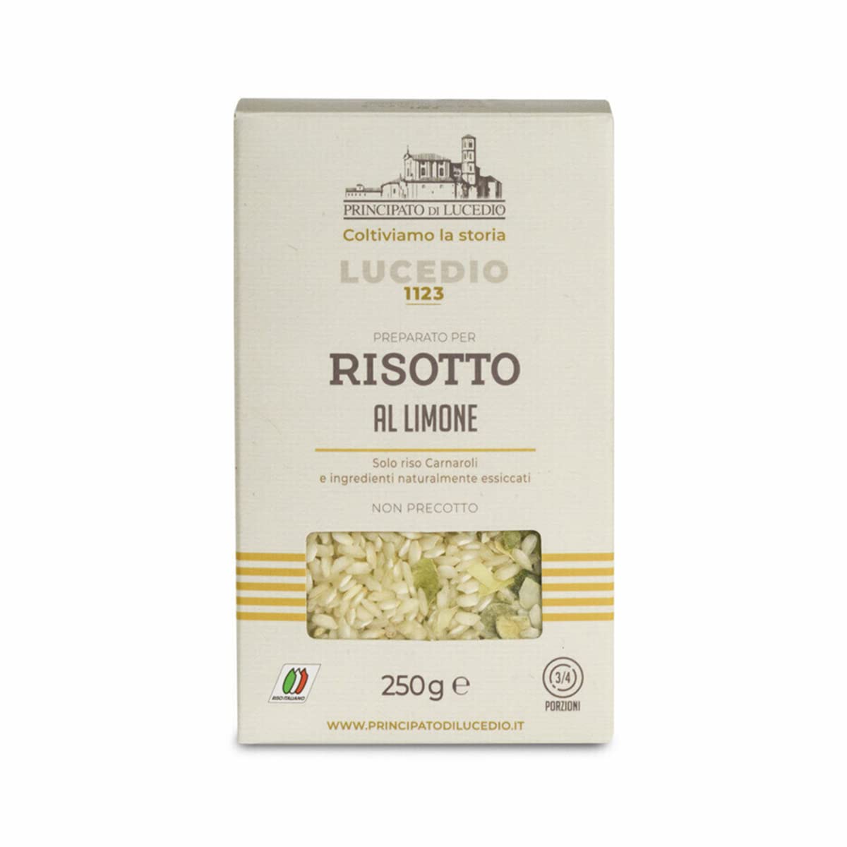 Principato di Lucedio - I Risotti - 8 Preparati per Risotto da 250 g - Riso Carnaroli