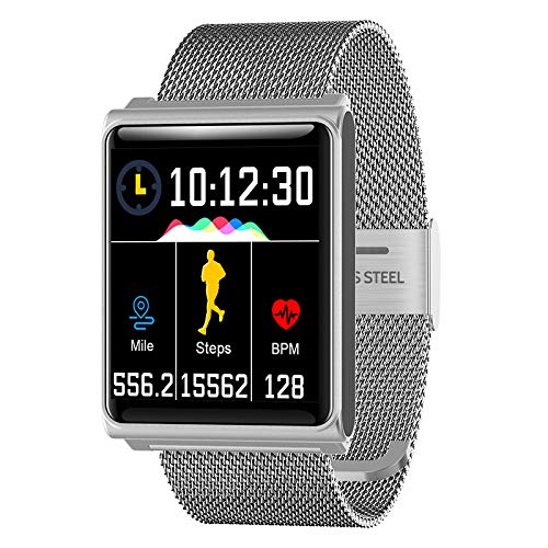 SHANG TONG N98 Smartwatch displaying activity metrics like miles, steps, and BPM