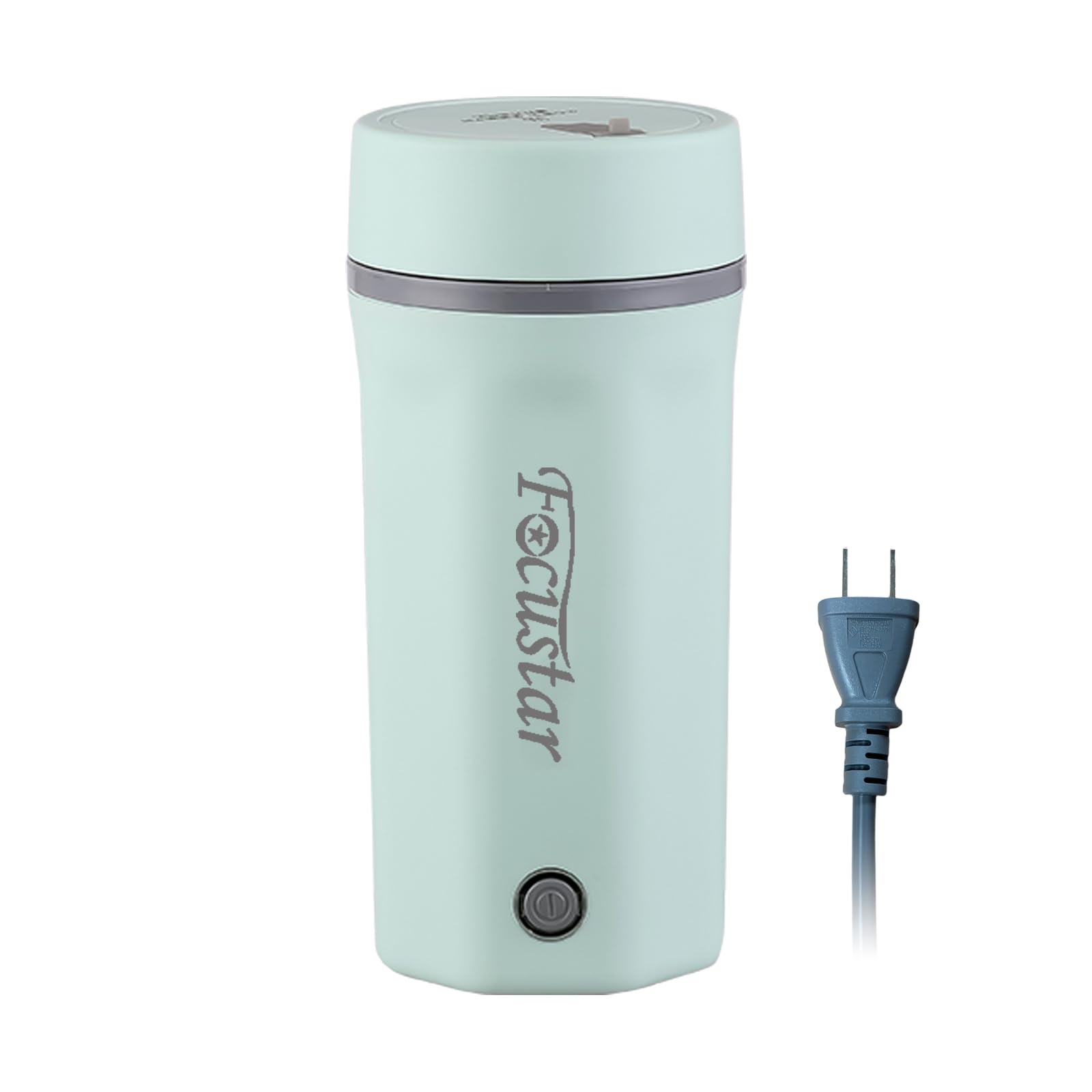 Focustar ポータブルケトル 500ML 電気ケトル 小型 トラベルケトル 低電力 300W ポータブル電源で使える 急速沸かし 空焚き防止 沸騰すると自動オフ 持ち運びやすい 漏れない ステンレス鋼製 携帯湯沸かし器 旅行用 車中泊 キャンプ オフィス 病室 防災用 携帯湯沸かし器 日本語説明書付き