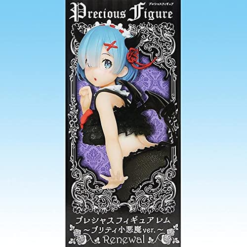 新品未開封フィギュア　リゼロ　エミリア　アクアver.　レム　猫耳メイド　小悪魔