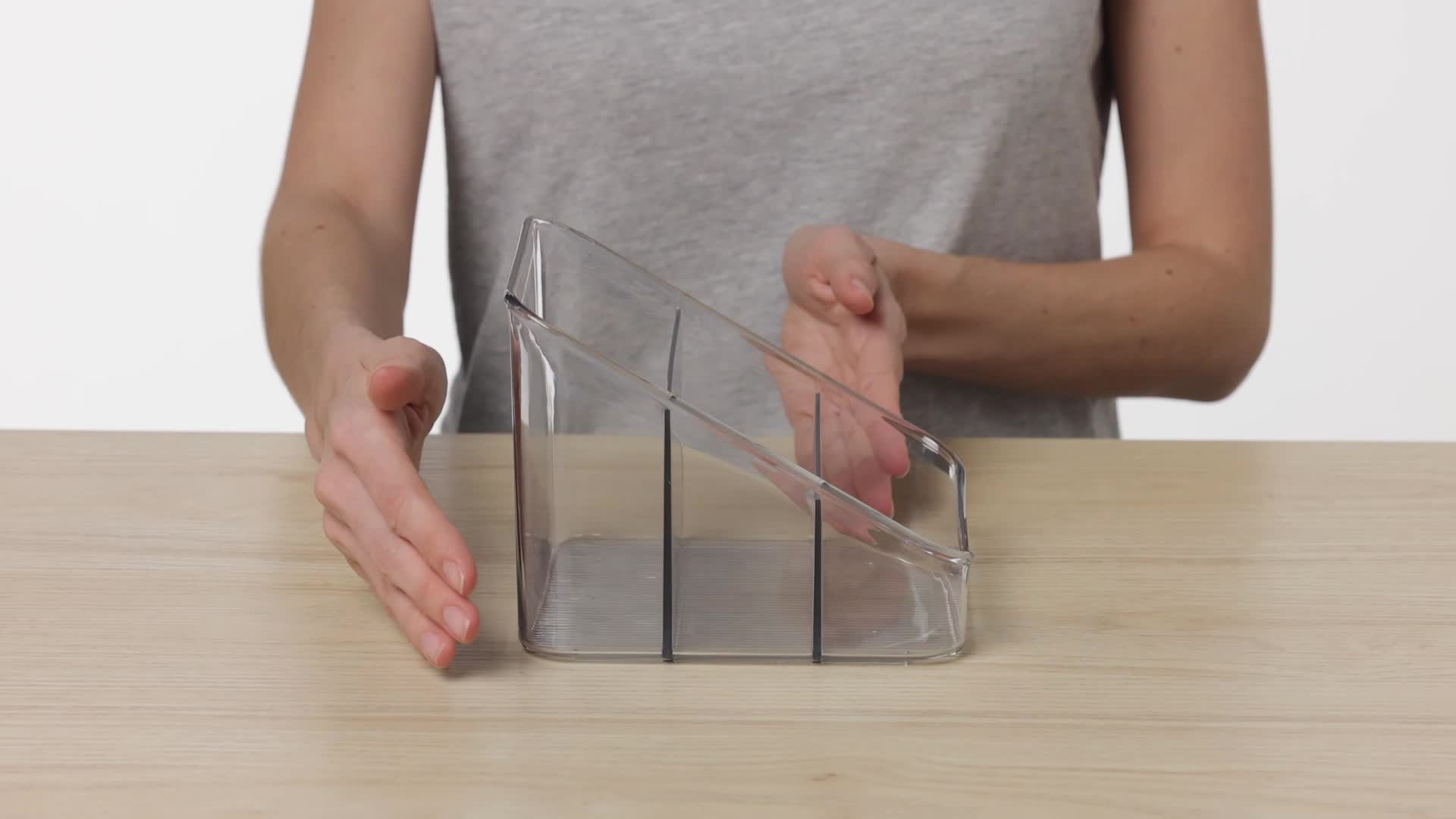 Amazon.com: iDesign Linus BPA-Free Plastic 3-Tier Packet Organizer