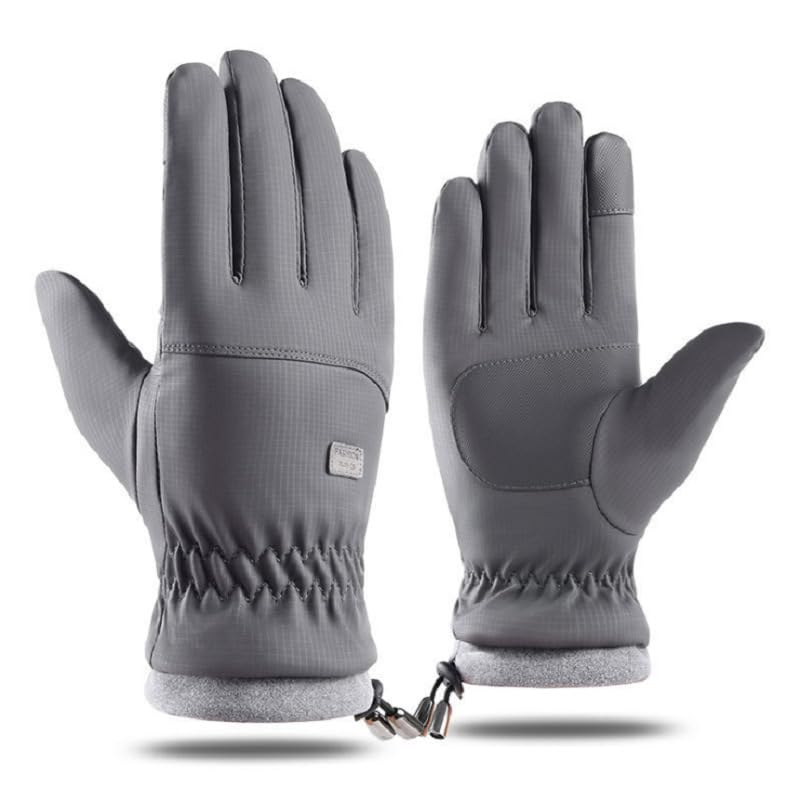 Image of Utaly Women and MenWinter Waterproof-Ski Snow Warm-Gloves - Waterproof Gloves for Cold Weather for Running Driving Cycling