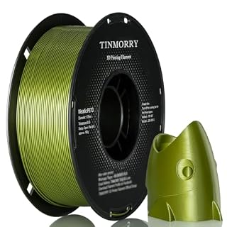TINMORRY メタリックPETGフィラメント 1.75mm、3Dプリンター用 PETGフィラメント 1kg、メタリックグリーン