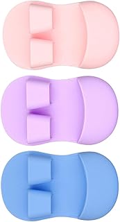 KALLORY 3Pcs Silicone Facial Cleansing Brush ...