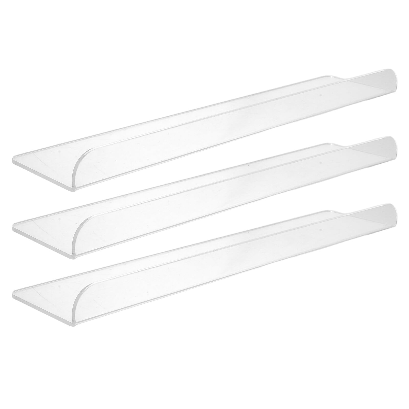 Rack de rangement mural transparent sans perçage pour organiser la salle de bain